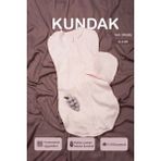 Vauva Bebek Için %100 Pamuklu Çif Taraflı Fermuarlı Kundak Yumuşak Penye Kumaş Nefes Alabilen Kumaş - Standart - Pembe