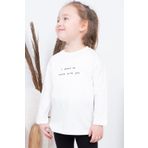 Vauva Mevsimlik T-Shirt Kız Erkek Çocuk Mevsimlik Uzun Kollu Tişört Baskılı Sweet