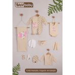 Vav Baby Vavbaby Organik Hastane Çıkışı 10’Lu Polar Bear-Pembe - Yenidoğan - Bej-CM1