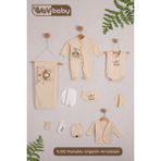 Vav Baby Vavbaby Organik Hastane Çıkışı 10’Lu Sindirella - Yenidoğan - Bej-CM1