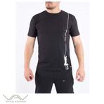 VAV Baseti-02 Yuv. Siyah Dağcı D. XXS Yaka Tişört