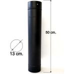 Vav Mühendislik Mat Siyah Emaye Soba Borusu 50 cm 1.kalite