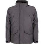 VAV Wear 4ın1 Outdoor Mont Yağmurluk Su Geçirmez Leke Tutmaz Rüzgar Geçirmez Rüzgarlık Erkek Mont 3TECH03 - Antrasit