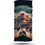 VAV Wear Desenli Boyunluk Buff Baf Bandana Saç Bandı - Standart - 00A-Beyaz