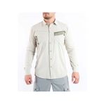 VAV WEAR Outdoor Rahat Esnek Erkek Gömlek Kısa Kol Olabilen FLEXTAC01