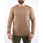 VAV Wear Outdoor T-Shirt Basic Pamuklu Erkek BASETI04 - 4XL - Bej