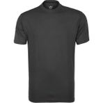 VAV Wear Outdoor T-Shirt Basic Pamuklu Erkek Uzun Kollu Tişört Terletmez Sıfır Yaka BASETI05 - Füme - XS