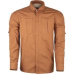 VAV Wear Outdoor Tactical Erkek Giyim Kamp Pamuklu Gömlek Trekking Hiking TACTEC04 - XS - Taba