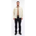 VAV Wear Outdoor Tactical Gömlek Esnek Fit Erkek TACFLEX02 - Açık Bej