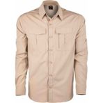 VAV Wear Outdoor Tactical Gömlek Esnek Fit Erkek TACFLEX02 - Koyu Bej - XL