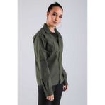 VAV Wear Outdoor Tactical Kadın Pamuklu Gömlek TACTEC04K - Haki - 2XS