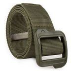 VAV Wear Outdoor Tactical Kot Kemer Dayanıklı Polyester Sık Dokuma Plastik Tokalı TKTK-KMR01 - Standart - Haki Yeşil