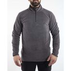 VAV Wear POLSW03 Nefes Alır Esneyebilen Petek Polar Sweat - 3XL - Füme