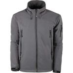 VAV Wear Shellht 04 Softshell Mont Su Rüzgar Geçirmez Su Itici Gizlenebilir Kapüşon - 2XL - Gri