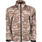 Vav Wear SHELLHT04 Haki Kamuflaj Tactical Softshell Erkek Outdoor Mont