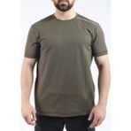 VAV Wear Sıfır Yaka, Kısa Kol, Koltuk Altı Fileli, Gözlük Askılı Tshirt (Basetı-03) - XS - Haki