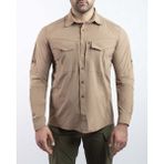 VAV Wear Tactical Outdoor Gömlek Esnek Fit Erkek TACFLEX01 - 2XL - Bej