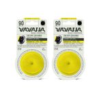 VAVANA Spin Araba Klima Kokusu - Profesyonel Otomobil Kokusu | BPA & Sıvı İçermez | 90 Gün Etkili 2'li Set (ENERGETIC)