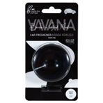 VAVANA Spin Araba Klima Kokusu - Siyah Musk Aromalı Oto Kokusu | BPA & Sıvı İçermez | 90 Gün Etkili Araç Kokusu (MYSTIC)