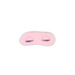VaVbaby Bebek Uyku Maskesi Pembe Kirpikli