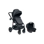 VaVbaby EliteCruise Travel Sistem Lüks Bebek Arabası Konforlu Seyahat Sistem Puset Katlanabilir Füme