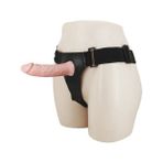 Vavelya Med 15,5 cm Içi Boş Belden Bağlamalı Titreşimli Protez Penis Vibratör (V1211)