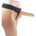 Vavelya Med 21 cm Jel Vibrator Belden Bağlamalı (V1088)