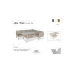 VAVRATTAN New York Rattan Köşe Takımı - Kum