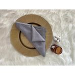 Vavscarfs Bambu Kraş Eşarp Hijab Kraş Şal Gri - 100 x 100 cm