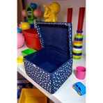 VAYBE 3 ADET !!! Mini Hurç,Kutu hurç,Organizer,Oyuncak Kutusu 30x40x25
