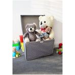 VAYBE 3'lü Set Mini Çok Amaçlı Saklama Kutusu Oyuncak ve Kıyafet Düzenleyici Hurç 30x40x25 cm