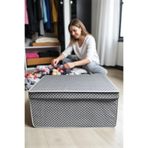 VAYBE MEGA ÇOK AMAÇLI SAKLAMA KUTUSU,HURÇ,ORGANİZER,KUTU HURÇ 40X60X30