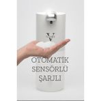 Vayomy Otomatik Sensörlü Sıvı Köpük Sabunluk USB Şarjlı