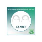 Vayomy Şarjlı Damacana Su Pompası Hortumu 55cm Yedek Hortum İç Çap 7mm (Çift Motorlu İçin) (2 ADET)