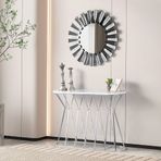 Vazo High Gloss Marmo Dresuar Krom