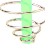 VBESTLIFE 10 ADET Bahar Bobin Balıkçılık Besleyici Mücadele, Metal Bobin Inline Yöntemi Besleyici Atıcı Balıkçılık Aksesuarı (L)
