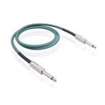 VBESTLIFE 1/4 İnç Enstrüman Kablosu, Elektro Gitar, Bas, Klavye, Mikser, Amplifikatör, Hoparlör, Ekolayzır Için Çift Düz 6.35mm Jack Stereo Ses Kablosu (1,8 m/5,9 fit)