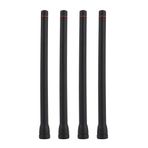 VBESTLIFE 4PCS Walkie Talkie Anteni, Taşınabilir VHF Anteni, Kauçuk Yüksek Performanslı El Telsiz Anteni, İki Yönlü, Talkie Radyo Anteni, IC-F3 F11 F14 F15 F16 F33 F34 F70