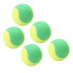 VBESTLIFE 5PCS Tenis Topu6cm Elastik TopElastik Tenis Topu,Squash TopuKauçuk Elastik TopSquash TopuEğitim Tenis Topu Kapakları (GREEN)