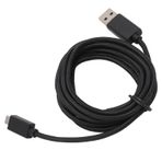 VBESTLIFE Bluetooth Kulaklık Şarj Kablosu, 6.4ft USB 2.0 - Mikro USB Kablosu Bluetooth Kulaklık Şarj Kablosu Değiştirme G933 G633 G633S G933S Için Fit