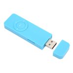 VBESTLIFE Mini MP3 Çalar, Kayıpsız Ses Müzik Çalar, 64 GB'a Kadar Hafıza Kartı Genişletmeyi Destekler, Walkman, Öğrenciler, Koşu, Seyahat Için (Mavi)