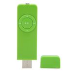 VBESTLIFE Mini MP3 Çalar, Kayıpsız Ses Müzik Çalar, 64 GB'a Kadar Hafıza Kartı Genişletmeyi Destekler, Walkman, Öğrenciler, Koşu, Seyahat Için (Yeşil)