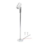 VBESTLIFE Spot Işığı Takı Vitrini Vitrin Aydınlatması, Armatür Ayaklı Dolap İç Mekan Vitrin Vurgusu Için Spot Işığı Işıkları, 21cm Yükseklik, DC 12V (Beyaz ışık)