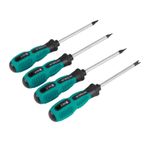 VBESTLIFE U-çatal tornavida, 4 parça, CRV çok fonksiyonlu el aleti tornavida seti, 80 mm, M1.7 x 50 mm, M2.0 x 50 mm, M2.3 x 50 mm, M2.6 x 50 mm