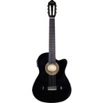 VC104THNCEBK Elektro Klasik Gitar Sap Çelikli 4/4 Siyah