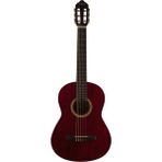 VC204TWR Klasik Gitar, Scale 4/4,şeffaf Şarap Kırmızısı Mat