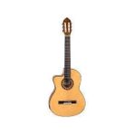 VC304CEL Elektro Klasik Gitar,solak Cutaway, 4/4, Naturel