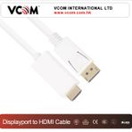 Vcom Cg605l-1.8Mt Display Port To Hdmı Kablo