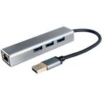 Vcom DH312A HDMI 3.0 To USB 3.0-3 RJ45 Çoklayıcı