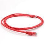 Vcom NP611B-R-10.0 Cat6 10.0MT Kırmızı Utp Patch Kablo